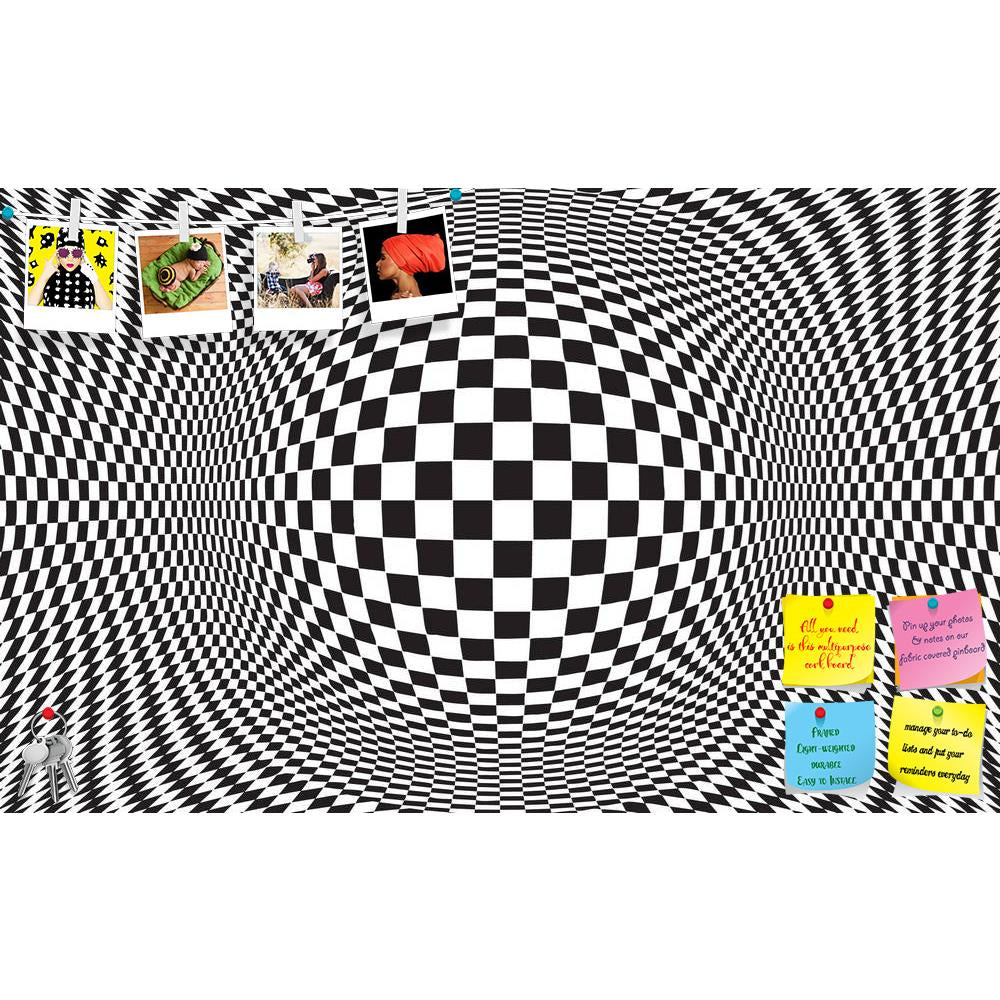 ArtzFolio Abstract Artwork D72 Printed Bulletin Board Notice Pin Board Soft Board | Frameless-Bulletin Boards Frameless-AZSAO17425574BLB_FL_L-Image Code 5001949 Vishnu Image Folio Pvt Ltd, IC 5001949, ArtzFolio, Bulletin Boards Frameless, Abstract, Digital Art, artwork, d72, printed, bulletin, board, notice, pin, soft, frameless, op, art, background, optical, illusion, design, pattern, black, white, check, copy, space, pin up board, push pin board, extra large cork board, big pin board, notice board, small 