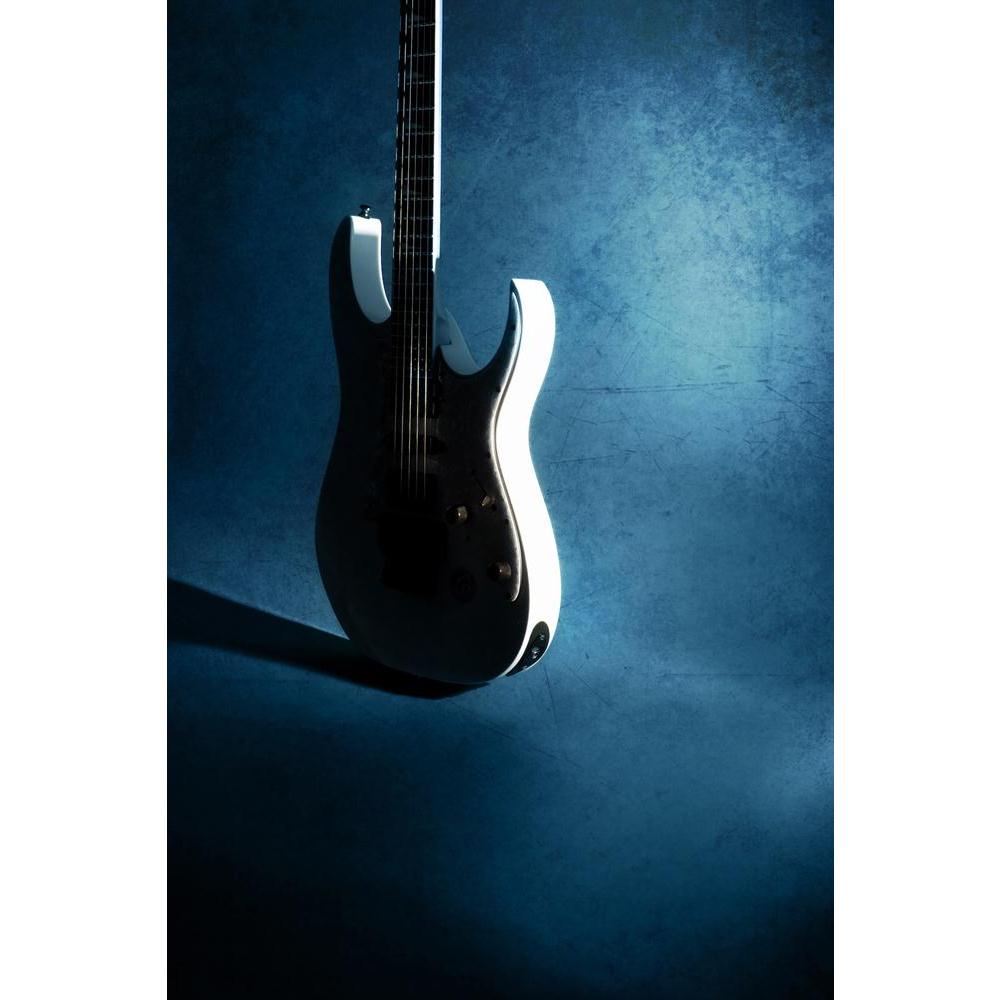 Guitar On Grunge Blue Background Canvas Painting Synthetic Frame-Paintings MDF Framing-AFF_FR-IC 5001952 IC 5001952, Black, Black and White, Music, Music and Dance, Music and Musical Instruments, Musical Instruments, White, Wooden, guitar, on, grunge, blue, background, canvas, painting, synthetic, frame, acoustic, active, band, bass, beat, beautiful, blues, brown, closeup, concert, darkness, electric, electronic, equipment, funk, heat, instrument, jack, jazz, maple, musical, musician, night, over, pick, pla