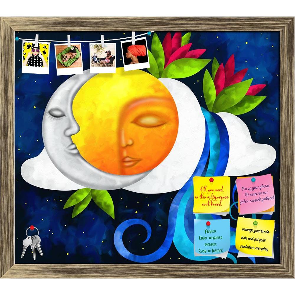ArtzFolio Sun & Moon Printed Bulletin Board Notice Pin Board Soft Board | Framed-Bulletin Boards Framed-AZSAO17446433BLB_FR_L-Image Code 5001953 Vishnu Image Folio Pvt Ltd, IC 5001953, ArtzFolio, Bulletin Boards Framed, Kids, Digital Art, sun, moon, printed, bulletin, board, notice, pin, soft, framed, abstract, background, pin up board, push pin board, extra large cork board, big pin board, notice board, small bulletin board, cork board, wall notice board, giant cork board, bulletin board, office notice boa