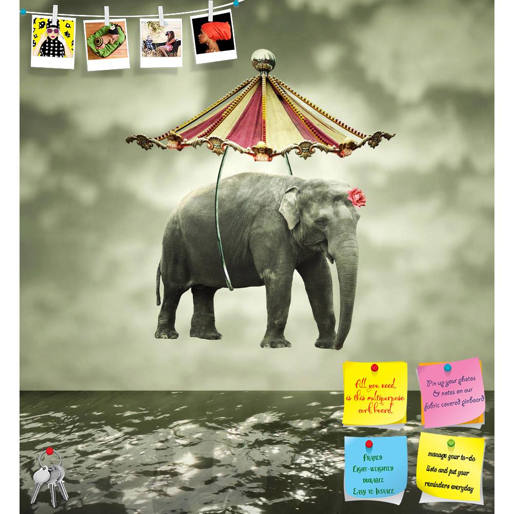 ArtzFolio Flying Elephant With Circus Tent Above The Water Printed Bulletin Board Notice Pin Board Soft Board | Frameless-Bulletin Boards Frameless-AZSAO17452945BLB_FL_L-Image Code 5001954 Vishnu Image Folio Pvt Ltd, IC 5001954, ArtzFolio, Bulletin Boards Frameless, Animals, Conceptual, Kids, Digital Art, flying, elephant, with, circus, tent, above, the, water, printed, bulletin, board, notice, pin, soft, frameless, fanciful, artistic, image, represent, pin up board, push pin board, extra large cork board, 