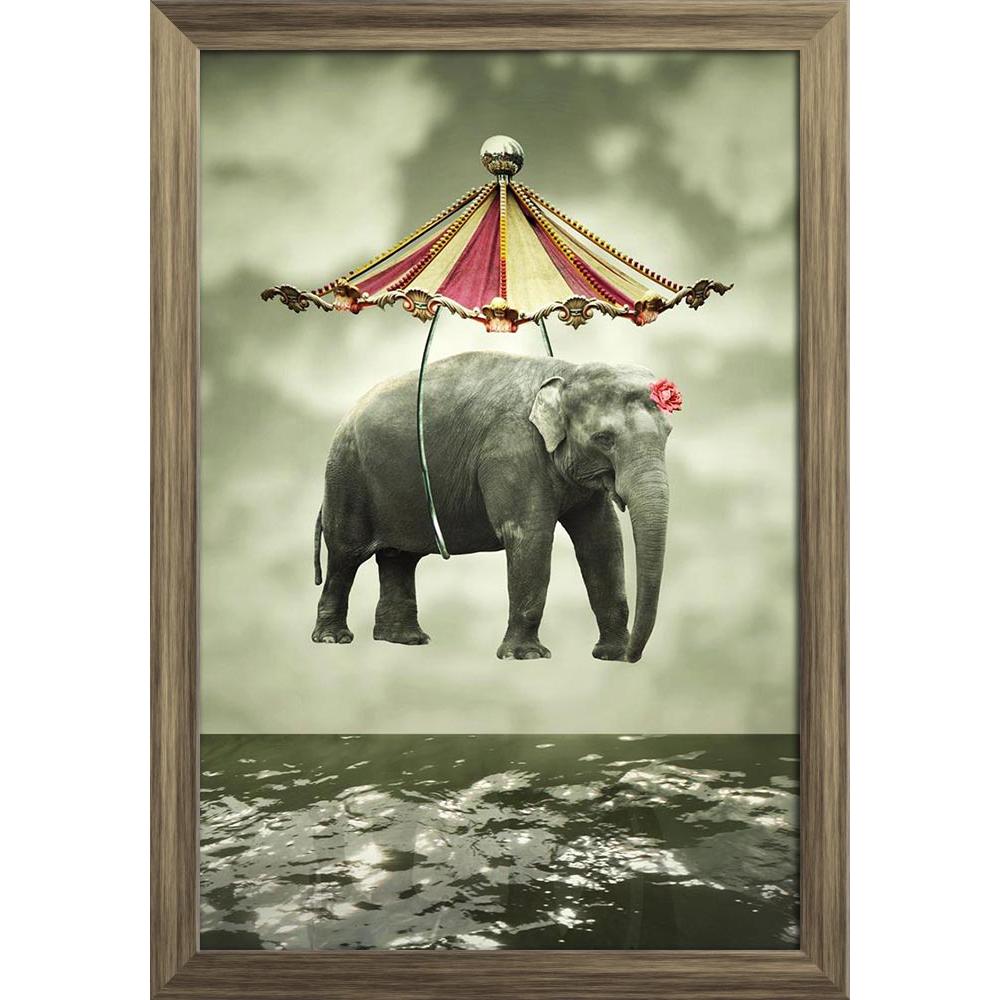 ArtzFolio Flying Elephant With Circus Tent Above The Water Paper Poster Frame | Top Acrylic Glass-Paper Posters Framed-AZART17452945POS_FR_L-Image Code 5001954 Vishnu Image Folio Pvt Ltd, IC 5001954, ArtzFolio, Paper Posters Framed, Animals, Conceptual, Kids, Digital Art, flying, elephant, with, circus, tent, above, the, water, paper, poster, frame, top, acrylic, glass, fanciful, artistic, image, represent, wall poster large size, wall poster for living room, poster for home decoration, paper poster, big si