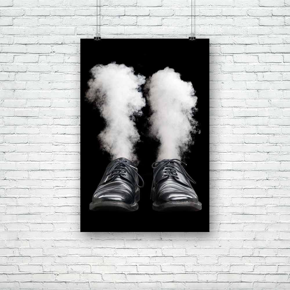 Business Man Unframed Paper Poster-Paper Posters Unframed-POS_UN-IC 5001956 IC 5001956, Black, Black and White, Business, Comedy, Humor, Humour, Space, man, unframed, paper, poster, clothing, concept, disappear, empty, fog, idea, illusion, leather, magic, missing, mystery, nobody, objects, odor, person, perspiration, poof, problem, shoe, shoes, smell, smelly, smoke, smoking, spell, spooky, steam, steamy, stink, witchcraft, artzfolio, posters, wall posters, posters for room, posters for room decoration, offi