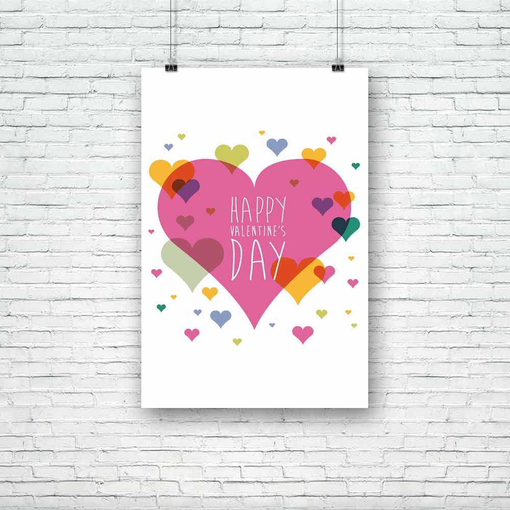 Happy Valentine S Day Unframed Paper Poster-Paper Posters Unframed-POS_UN-IC 5001961 IC 5001961, Art and Paintings, Festivals and Occasions, Festive, Hearts, Illustrations, Love, Romance, Signs, Signs and Symbols, Symbols, Wedding, happy, valentine, s, day, unframed, paper, poster, valentines, mothers, romantic, amour, background, beautiful, blue, card, colorful, couple, cupid, dad, daddy, date, emotion, february, festivity, green, heart, illustration, invitation, joyful, lover, loving, marriage, mom, mothe