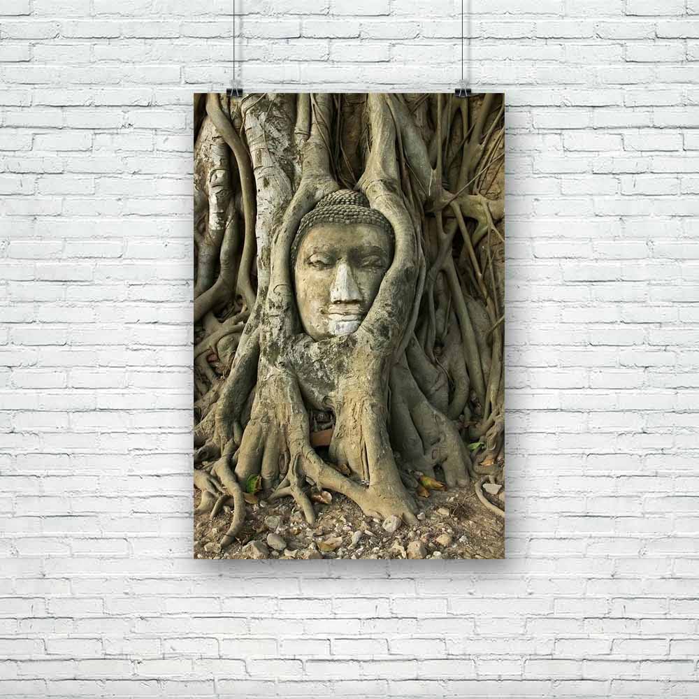 Wat Mahathat Buddha Head In Tree Ayutthaya Unframed Paper Poster-Paper Posters Unframed-POS_UN-IC 5001966 IC 5001966, Ancient, Automobiles, Buddhism, God Buddha, God Shiv, Hinduism, Historical, Indian, Medieval, Transportation, Travel, Tropical, Vehicles, Vietnamese, Vintage, wat, mahathat, buddha, head, in, tree, ayutthaya, unframed, paper, poster, angkor, ayuthaya, bagan, bangkok, body, brick, building, cambodia, clouds, face, foggy, forest, india, kingdom, laos, looking, meditation, myanmar, old, pagoda,