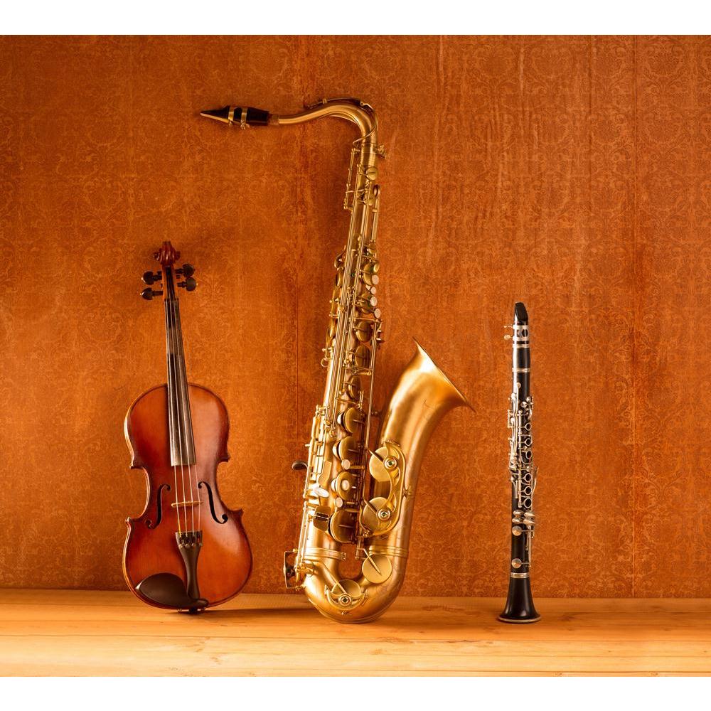 Sax Tenor Saxophone Violin & Clarinet Canvas Painting Synthetic Frame-Paintings MDF Framing-AFF_FR-IC 5001970 IC 5001970, Ancient, Music, Music and Dance, Music and Musical Instruments, Musical Instruments, Retro, Vintage, Wood, Metallic, sax, tenor, saxophone, violin, clarinet, canvas, painting, synthetic, frame, jazz, instruments, musical, acoustic, alto, background, band, bell, blues, brass, bright, buttons, classical, concert, detail, equipment, golden, horn, keys, melody, metal, musician, notes, object