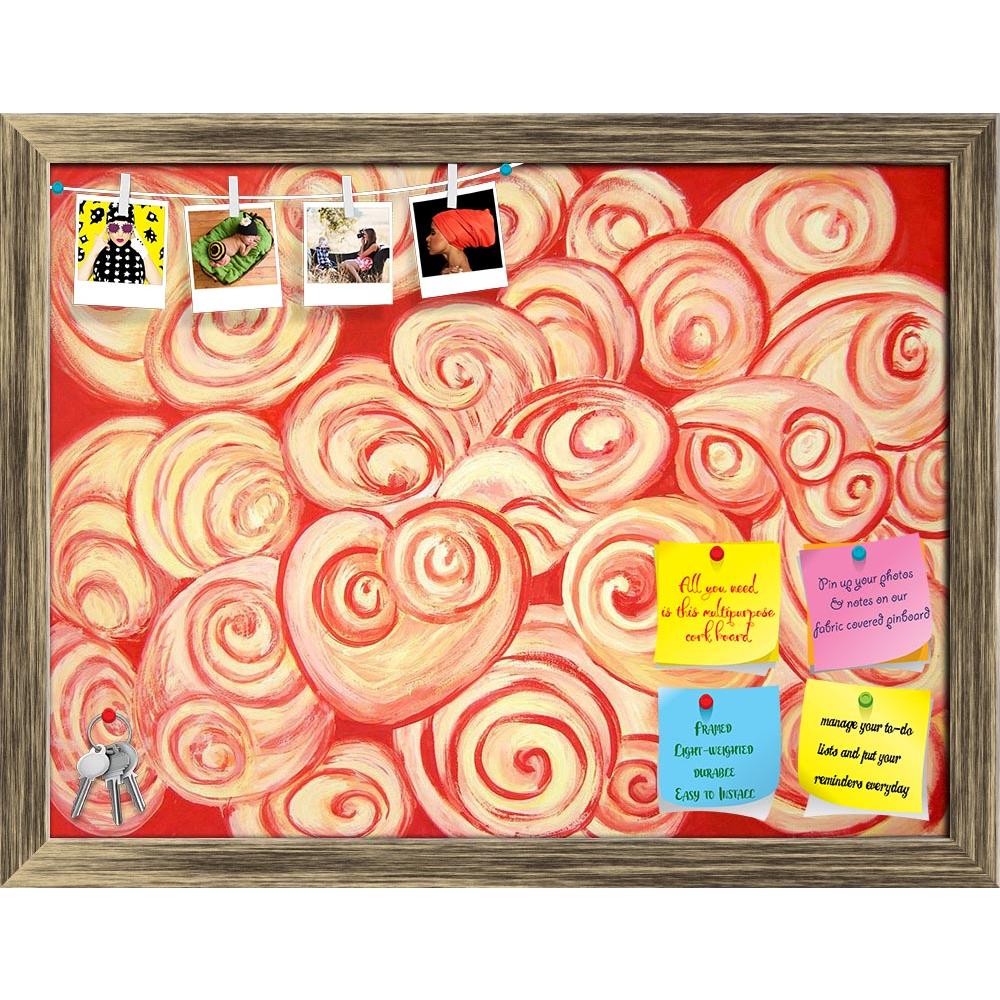 ArtzFolio Valentine Day Pattern Printed Bulletin Board Notice Pin Board Soft Board | Framed-Bulletin Boards Framed-AZSAO17647081BLB_FR_L-Image Code 5001977 Vishnu Image Folio Pvt Ltd, IC 5001977, ArtzFolio, Bulletin Boards Framed, Abstract, Fine Art Reprint, valentine, day, pattern, printed, bulletin, board, notice, pin, soft, framed, love, hearts, pink, peach, painting, pin up board, push pin board, extra large cork board, big pin board, notice board, small bulletin board, cork board, wall notice board, gi