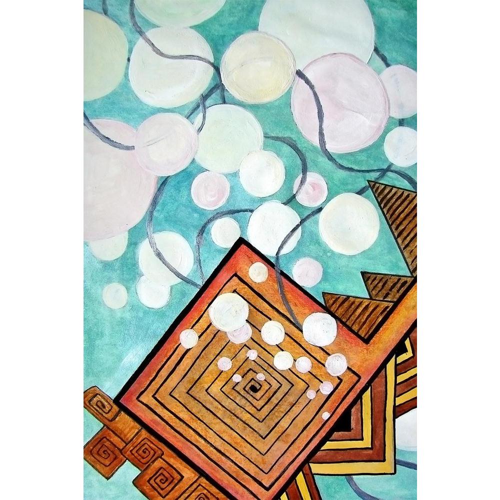 ArtzFolio Gold Pyramid & White Bubbles D1 Unframed Paper Poster-Paper Posters Unframed-AZART17647082POS_UN_L-Image Code 5001978 Vishnu Image Folio Pvt Ltd, IC 5001978, ArtzFolio, Paper Posters Unframed, Abstract, Fine Art Reprint, gold, pyramid, white, bubbles, d1, unframed, paper, poster, wall, large, size, for, living, room, home, decoration, big, framed, decor, posters, pitaara, box, modern, art, with, frame, bedroom, amazonbasics, door, drawing, small, decorative, office, reception, multiple, friends, i