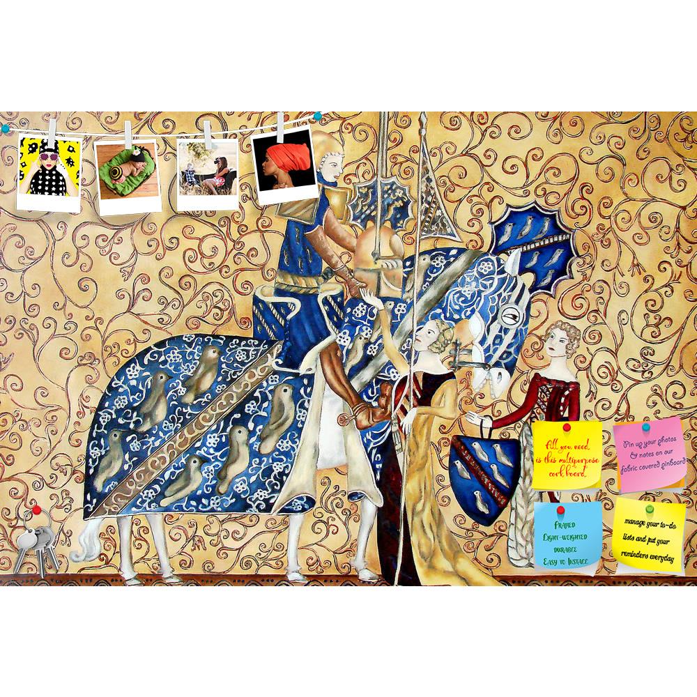 ArtzFolio Medival Artwork With King & Queen Printed Bulletin Board Notice Pin Board Soft Board | Frameless-Bulletin Boards Frameless-AZSAO17647087BLB_FL_L-Image Code 5001980 Vishnu Image Folio Pvt Ltd, IC 5001980, ArtzFolio, Bulletin Boards Frameless, Surrealism, Fine Art Reprint, medival, artwork, with, king, queen, printed, bulletin, board, notice, pin, soft, frameless, painting, tapestry, pin up board, push pin board, extra large cork board, big pin board, notice board, small bulletin board, cork board, 