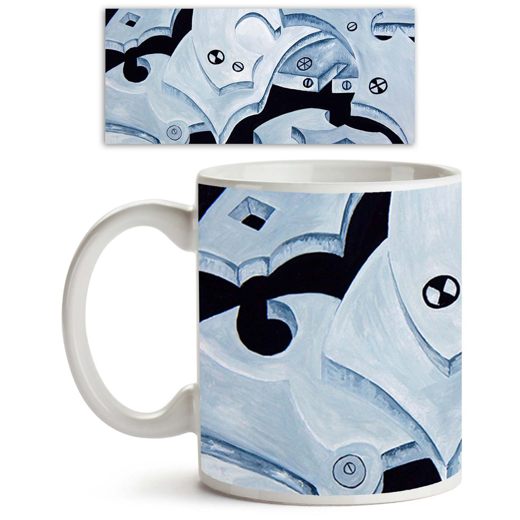 Abstract Art Ceramic Coffee Tea Mug Inside White-Coffee Mugs-MUG-IC 5001981 IC 5001981, Abstract Expressionism, Abstracts, Art and Paintings, Black, Black and White, Drawing, Paintings, Semi Abstract, Watercolour, Metallic, abstract, art, ceramic, coffee, tea, mug, inside, white, details, industrial, metal, painting, silver, watercolor, artzfolio, coffee mugs, custom coffee mugs, promotional coffee mugs, printed cup, promotional coffee cups, personalized ceramic mugs, ceramic coffee mug, custom mugs, busine