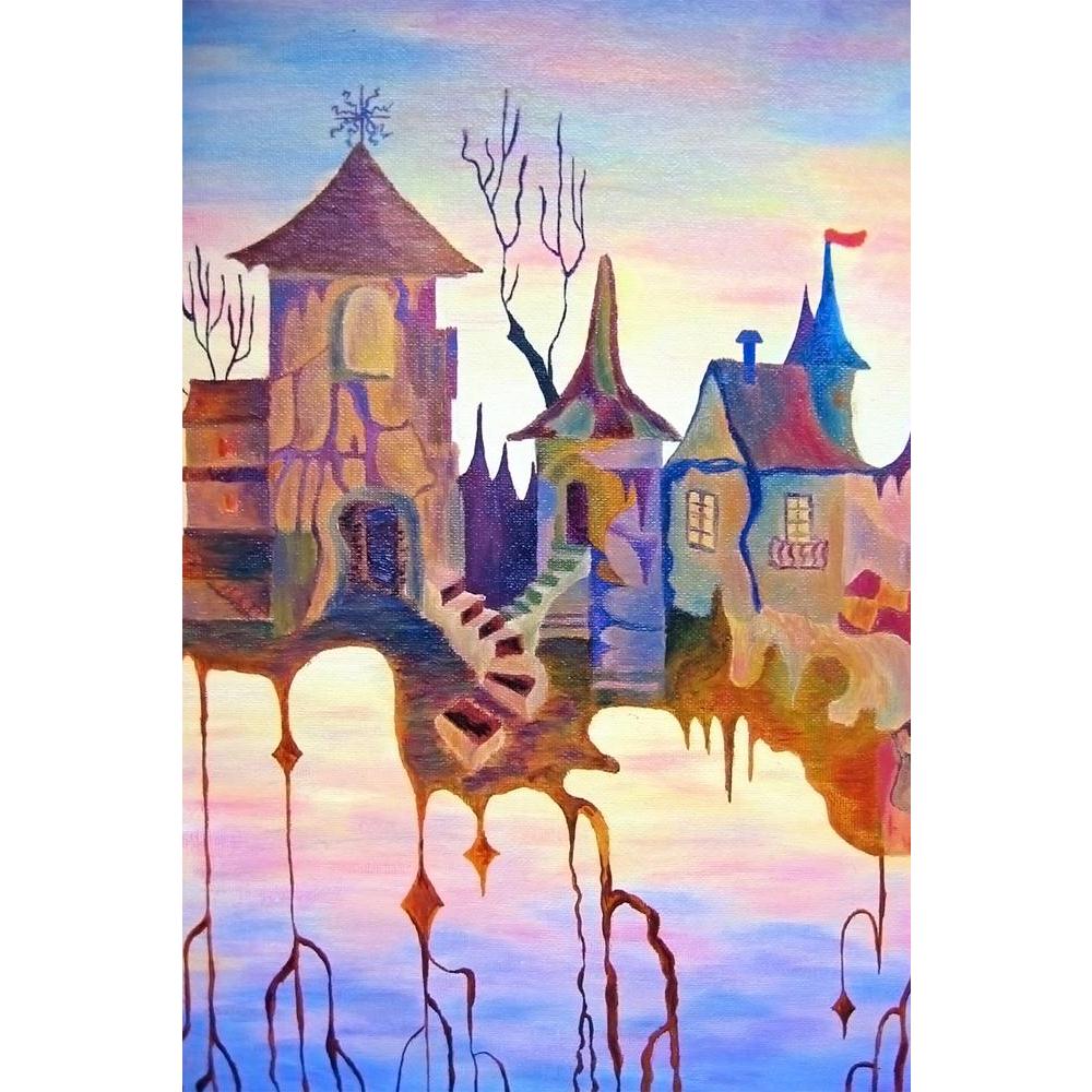 ArtzFolio Dream City In The Sky Unframed Paper Poster-Paper Posters Unframed-AZART17647102POS_UN_L-Image Code 5001985 Vishnu Image Folio Pvt Ltd, IC 5001985, ArtzFolio, Paper Posters Unframed, Abstract, Fine Art Reprint, dream, city, in, the, sky, unframed, paper, poster, wall, large, size, for, living, room, home, decoration, big, framed, decor, posters, pitaara, box, modern, art, with, frame, bedroom, amazonbasics, door, drawing, small, decorative, office, reception, multiple, friends, images, reprints, r