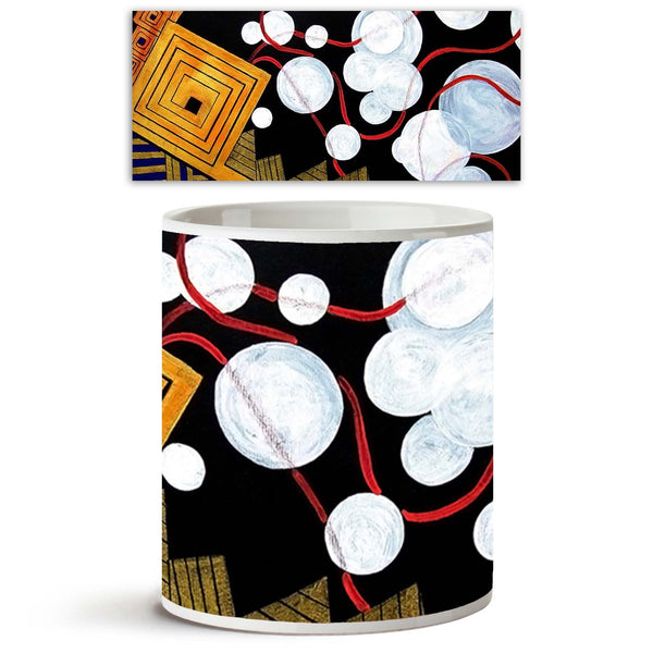 Gold Pyramid & White Bubbles Ceramic Coffee Tea Mug Inside White-Coffee Mugs-MUG-IC 5001987 IC 5001987, Art and Paintings, Black, Black and White, Digital, Digital Art, Drawing, Eygptian, Graphic, Icons, Illustrations, Paintings, Parents, Signs, Signs and Symbols, Symbols, White, gold, pyramid, bubbles, ceramic, coffee, tea, mug, inside, aqua, art, artwork, bricks, composition, contrast, finance, financial, formal, free, golden, heavy, icon, illustration, light, line, money, original, painting, pictures, ro