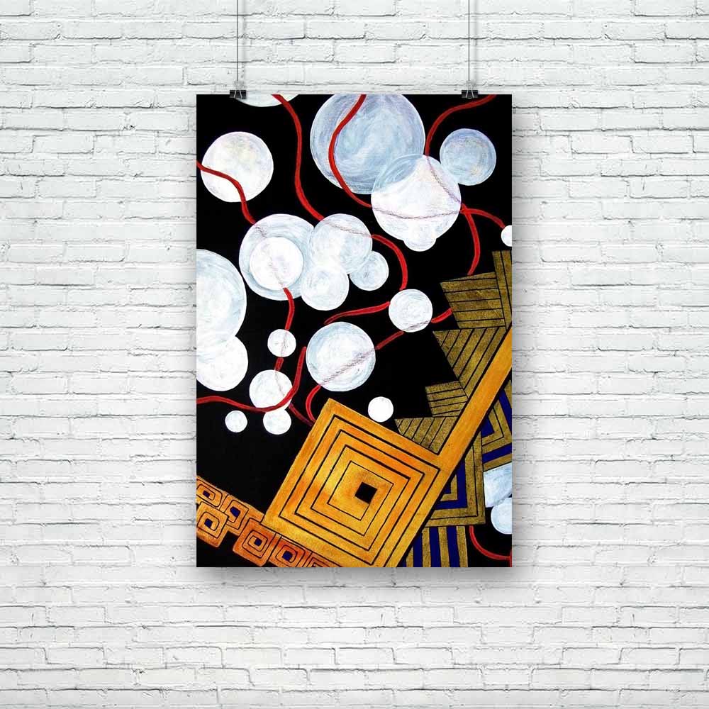 Gold Pyramid & White Bubbles D2 Unframed Paper Poster-Paper Posters Unframed-POS_UN-IC 5001987 IC 5001987, Art and Paintings, Black, Black and White, Digital, Digital Art, Drawing, Eygptian, Graphic, Icons, Illustrations, Paintings, Parents, Signs, Signs and Symbols, Symbols, White, gold, pyramid, bubbles, d2, unframed, paper, poster, aqua, art, artwork, bricks, composition, contrast, finance, financial, formal, free, golden, heavy, icon, illustration, light, line, money, original, painting, pictures, royal