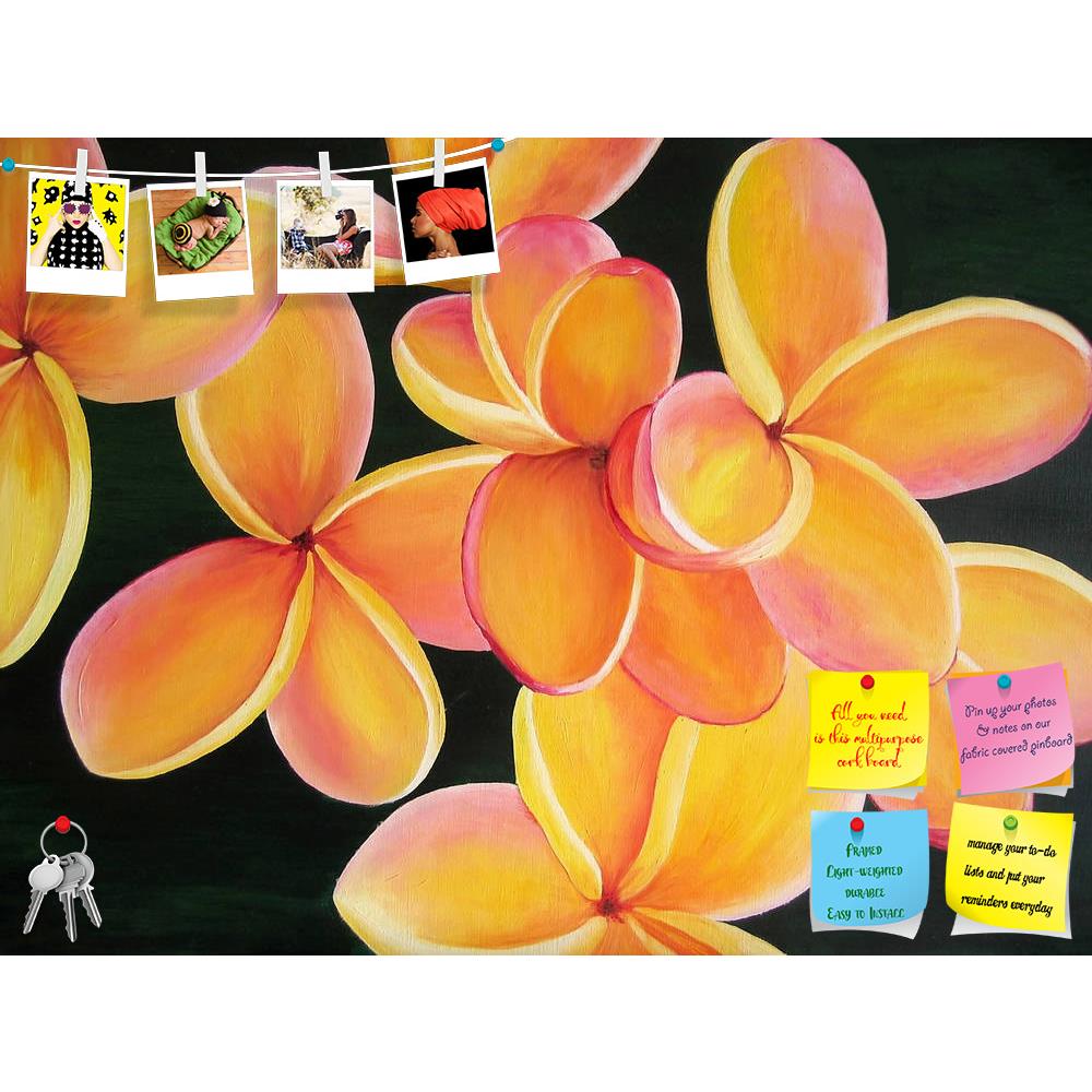 ArtzFolio Orange Prumeria Flowers Printed Bulletin Board Notice Pin Board Soft Board | Frameless-Bulletin Boards Frameless-AZSAO17647131BLB_FL_L-Image Code 5001991 Vishnu Image Folio Pvt Ltd, IC 5001991, ArtzFolio, Bulletin Boards Frameless, Floral, Fine Art Reprint, orange, prumeria, flowers, printed, bulletin, board, notice, pin, soft, frameless, flower, oil, painting, canvas, pin up board, push pin board, extra large cork board, big pin board, notice board, small bulletin board, cork board, wall notice b