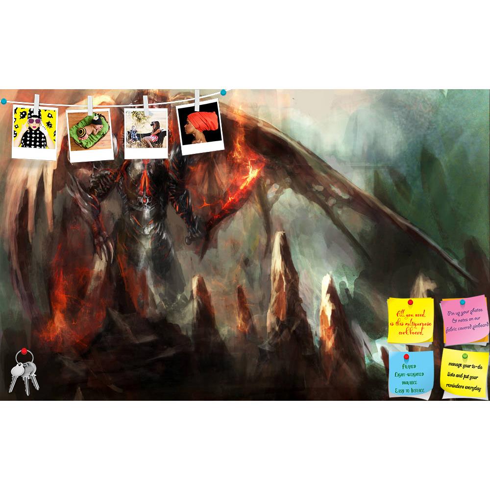 ArtzFolio Apocalyptic Flaming Doom Bringer Of Hell Printed Bulletin Board Notice Pin Board Soft Board | Frameless-Bulletin Boards Frameless-AZSAO17669766BLB_FL_L-Image Code 5001993 Vishnu Image Folio Pvt Ltd, IC 5001993, ArtzFolio, Bulletin Boards Frameless, Fantasy, Fine Art Reprint, apocalyptic, flaming, doom, bringer, of, hell, printed, bulletin, board, notice, pin, soft, frameless, pin up board, push pin board, extra large cork board, big pin board, notice board, small bulletin board, cork board, wall n