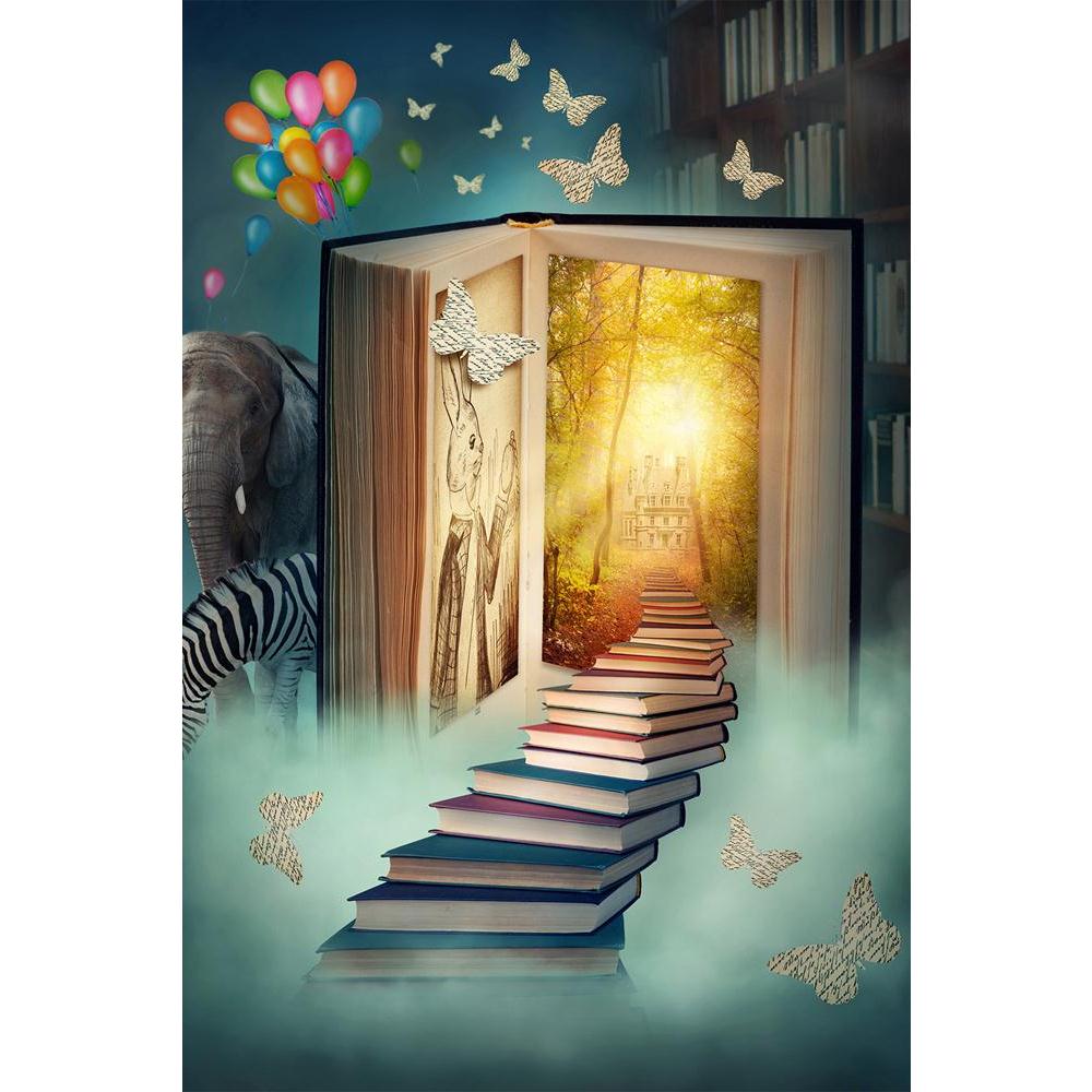 ArtzFolio Magic Book Unframed Paper Poster-Paper Posters Unframed-AZART17683057POS_UN_L-Image Code 5001996 Vishnu Image Folio Pvt Ltd, IC 5001996, ArtzFolio, Paper Posters Unframed, Animals, Conceptual, Kids, Digital Art, magic, book, unframed, paper, poster, wall, large, size, for, living, room, home, decoration, big, framed, decor, posters, pitaara, box, modern, art, with, frame, bedroom, amazonbasics, door, drawing, small, decorative, office, reception, multiple, friends, images, reprints, reprint, bathr