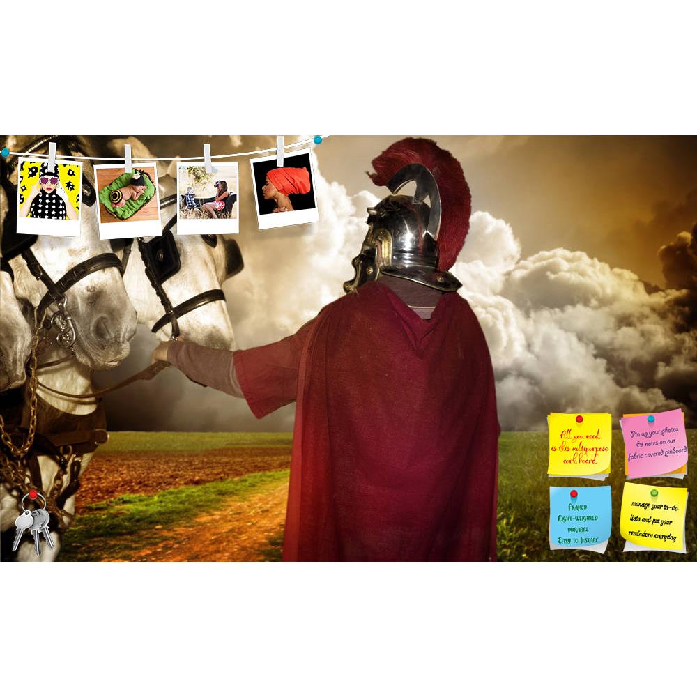 ArtzFolio Legionary Soldier With Horses Printed Bulletin Board Notice Pin Board Soft Board | Frameless-Bulletin Boards Frameless-AZSAO17684230BLB_FL_L-Image Code 5001998 Vishnu Image Folio Pvt Ltd, IC 5001998, ArtzFolio, Bulletin Boards Frameless, Animals, Photography, legionary, soldier, with, horses, printed, bulletin, board, notice, pin, soft, frameless, portrait, pin up board, push pin board, extra large cork board, big pin board, notice board, small bulletin board, cork board, wall notice board, giant 