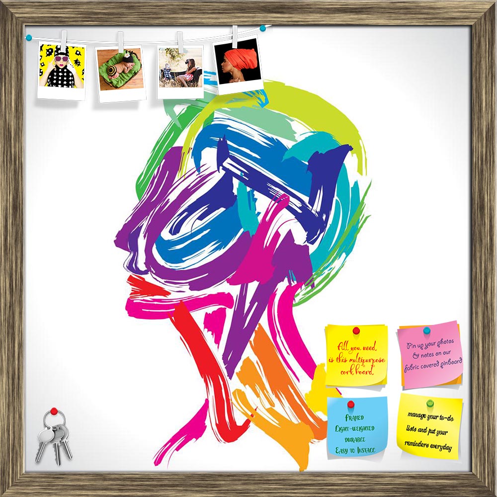 ArtzFolio Human Head Thinking D1 Printed Bulletin Board Notice Pin Board Soft Board | Framed-Bulletin Boards Framed-AZSAO17725387BLB_FR_L-Image Code 5002005 Vishnu Image Folio Pvt Ltd, IC 5002005, ArtzFolio, Bulletin Boards Framed, Conceptual, Digital Art, human, head, thinking, d1, printed, bulletin, board, notice, pin, soft, framed, making, from, brush, stocks, pin up board, push pin board, extra large cork board, big pin board, notice board, small bulletin board, cork board, wall notice board, giant cork