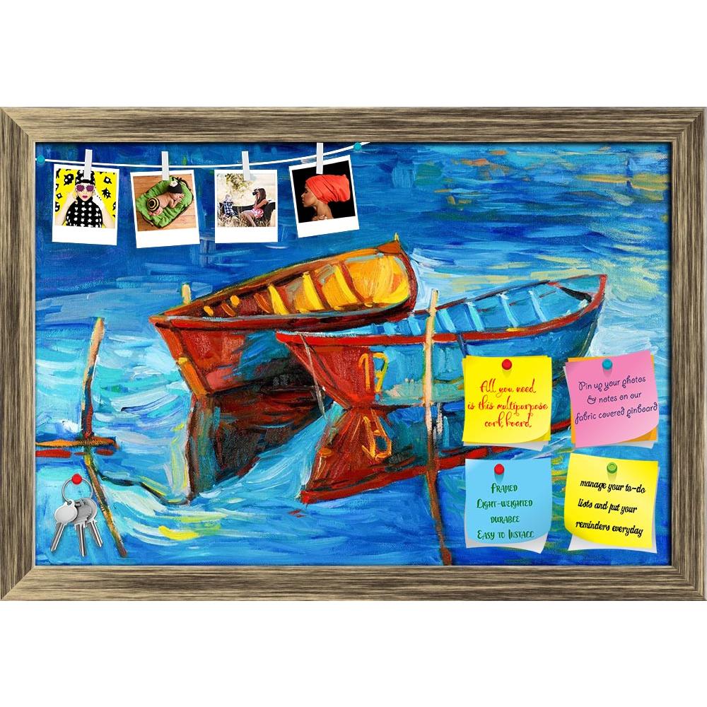 ArtzFolio Artwork Of Boats & Sea D1 Printed Bulletin Board Notice Pin Board Soft Board | Framed-Bulletin Boards Framed-AZSAO17851972BLB_FR_L-Image Code 5002026 Vishnu Image Folio Pvt Ltd, IC 5002026, ArtzFolio, Bulletin Boards Framed, Landscapes, Fine Art Reprint, artwork, of, boats, sea, d1, printed, bulletin, board, notice, pin, soft, framed, original, oil, painting, canvas.sunset, ocean.modern, impressionism, pin up board, push pin board, extra large cork board, big pin board, notice board, small bulleti