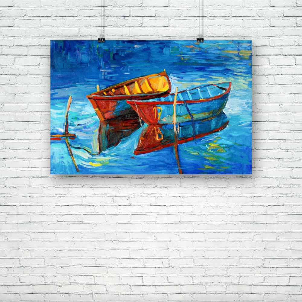 Boats & Sea D2 Unframed Paper Poster-Paper Posters Unframed-POS_UN-IC 5002026 IC 5002026, Abstract Expressionism, Abstracts, Art and Paintings, Automobiles, Boats, Drawing, Illustrations, Impressionism, Landscapes, Modern Art, Nature, Nautical, Paintings, Scenic, Semi Abstract, Signs, Signs and Symbols, Sketches, Sunsets, Transportation, Travel, Vehicles, Watercolour, sea, d2, unframed, paper, poster, oil, painting, acrylic, abstract, modern, canvas, watercolor, art, artist, artistic, artwork, backdrop, bac