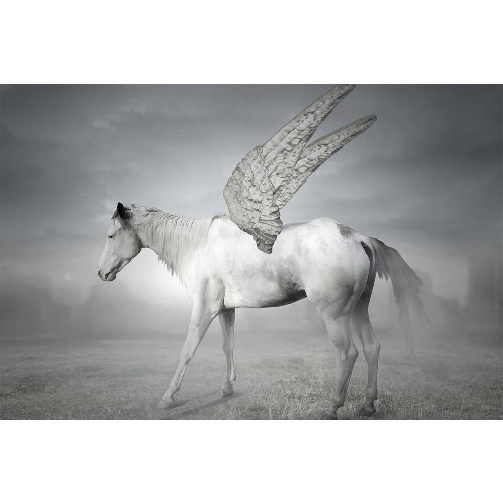 ArtzFolio White Horse With Wings The Legendary Pegaso Unframed Paper Poster-Paper Posters Unframed-AZART17859135POS_UN_L-Image Code 5002030 Vishnu Image Folio Pvt Ltd, IC 5002030, ArtzFolio, Paper Posters Unframed, Animals, Fantasy, Digital Art, white, horse, with, wings, the, legendary, pegaso, unframed, paper, poster, wall, large, size, for, living, room, home, decoration, big, framed, decor, posters, pitaara, box, modern, art, frame, bedroom, amazonbasics, door, drawing, small, decorative, office, recept