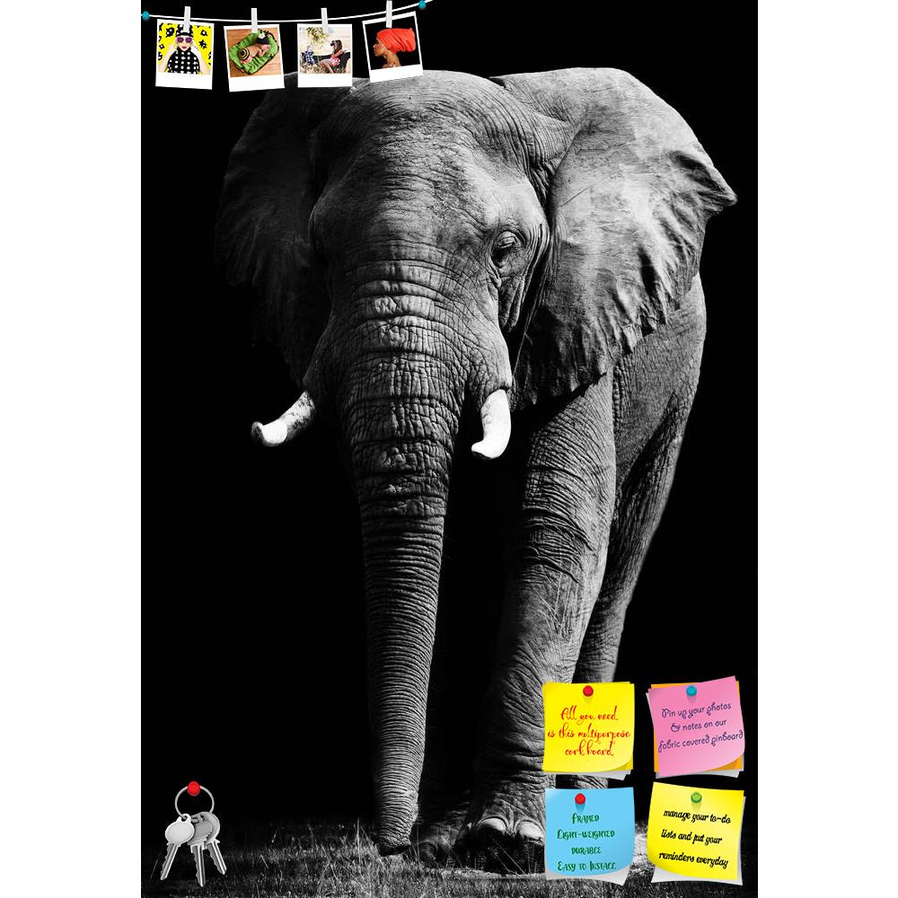 ArtzFolio Large African Elephant Printed Bulletin Board Notice Pin Board Soft Board | Frameless-Bulletin Boards Frameless-AZSAO17875556BLB_FL_L-Image Code 5002033 Vishnu Image Folio Pvt Ltd, IC 5002033, ArtzFolio, Bulletin Boards Frameless, Animals, Photography, large, african, elephant, printed, bulletin, board, notice, pin, soft, frameless, pin up board, push pin board, extra large cork board, big pin board, notice board, small bulletin board, cork board, wall notice board, giant cork board, bulletin boar