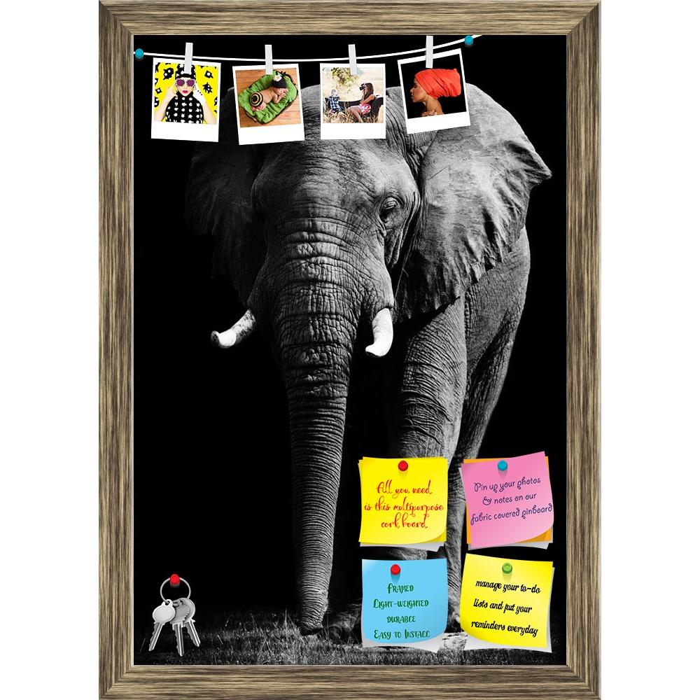 ArtzFolio Large African Elephant Printed Bulletin Board Notice Pin Board Soft Board | Framed-Bulletin Boards Framed-AZSAO17875556BLB_FR_L-Image Code 5002033 Vishnu Image Folio Pvt Ltd, IC 5002033, ArtzFolio, Bulletin Boards Framed, Animals, Photography, large, african, elephant, printed, bulletin, board, notice, pin, soft, framed, pin up board, push pin board, extra large cork board, big pin board, notice board, small bulletin board, cork board, wall notice board, giant cork board, bulletin board, office no