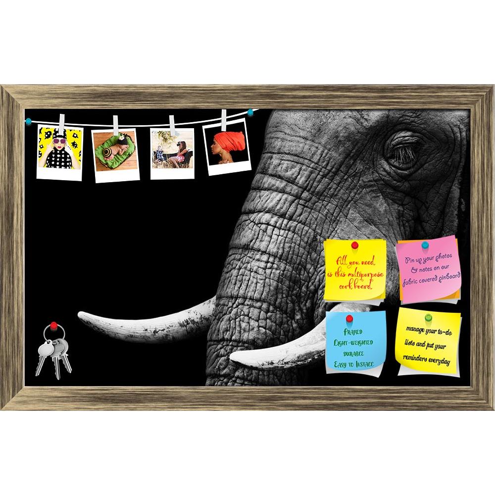 ArtzFolio Elephant D4 Printed Bulletin Board Notice Pin Board Soft Board | Framed-Bulletin Boards Framed-AZSAO17875591BLB_FR_L-Image Code 5002035 Vishnu Image Folio Pvt Ltd, IC 5002035, ArtzFolio, Bulletin Boards Framed, Animals, Photography, elephant, d4, printed, bulletin, board, notice, pin, soft, framed, close, pin up board, push pin board, extra large cork board, big pin board, notice board, small bulletin board, cork board, wall notice board, giant cork board, bulletin board, office notice board, offi
