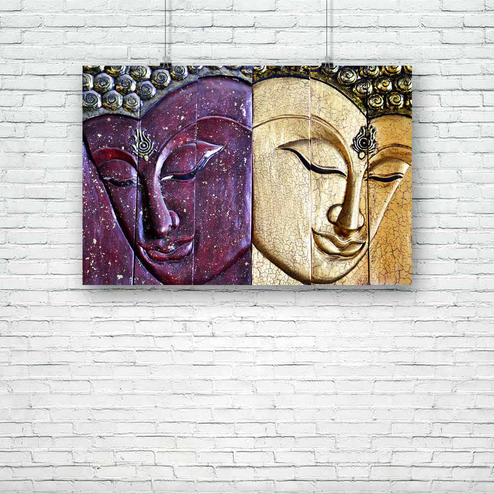 Buddha Thailand D3 Unframed Paper Poster-Paper Posters Unframed-POS_UN-IC 5002036 IC 5002036, Buddhism, God Buddha, Indian, Religion, Religious, Wooden, buddha, thailand, d3, unframed, paper, poster, brown, carving, contemplate, contemplation, craft, craftsman, detail, east, engraving, enlightenment, eyes, face, faith, handicraft, handmade, india, interior, made, man, meditate, meditation, monk, mouth, nose, old, oriental, peace, peaceful, pray, prayer, relax, relaxation, sculpture, serene, serenity, silenc