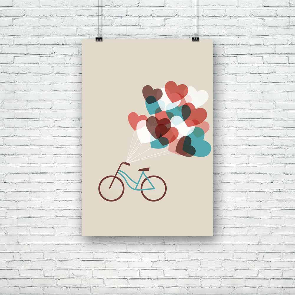 Valentine S Card Unframed Paper Poster-Paper Posters Unframed-POS_UN-IC 5002037 IC 5002037, Ancient, Animated Cartoons, Art and Paintings, Bikes, Black, Black and White, Caricature, Cartoons, Comics, Drawing, Friends, Hearts, Historical, Love, Medieval, Retro, Romance, Vintage, Wedding, valentine, s, card, unframed, paper, poster, bicycle, invitation, bike, cartoon, tandem, bride, couple, invitations, heart, background, marriage, balloon, basket, comic, date, day, doodle, dress, emotion, friend, gift, girl,