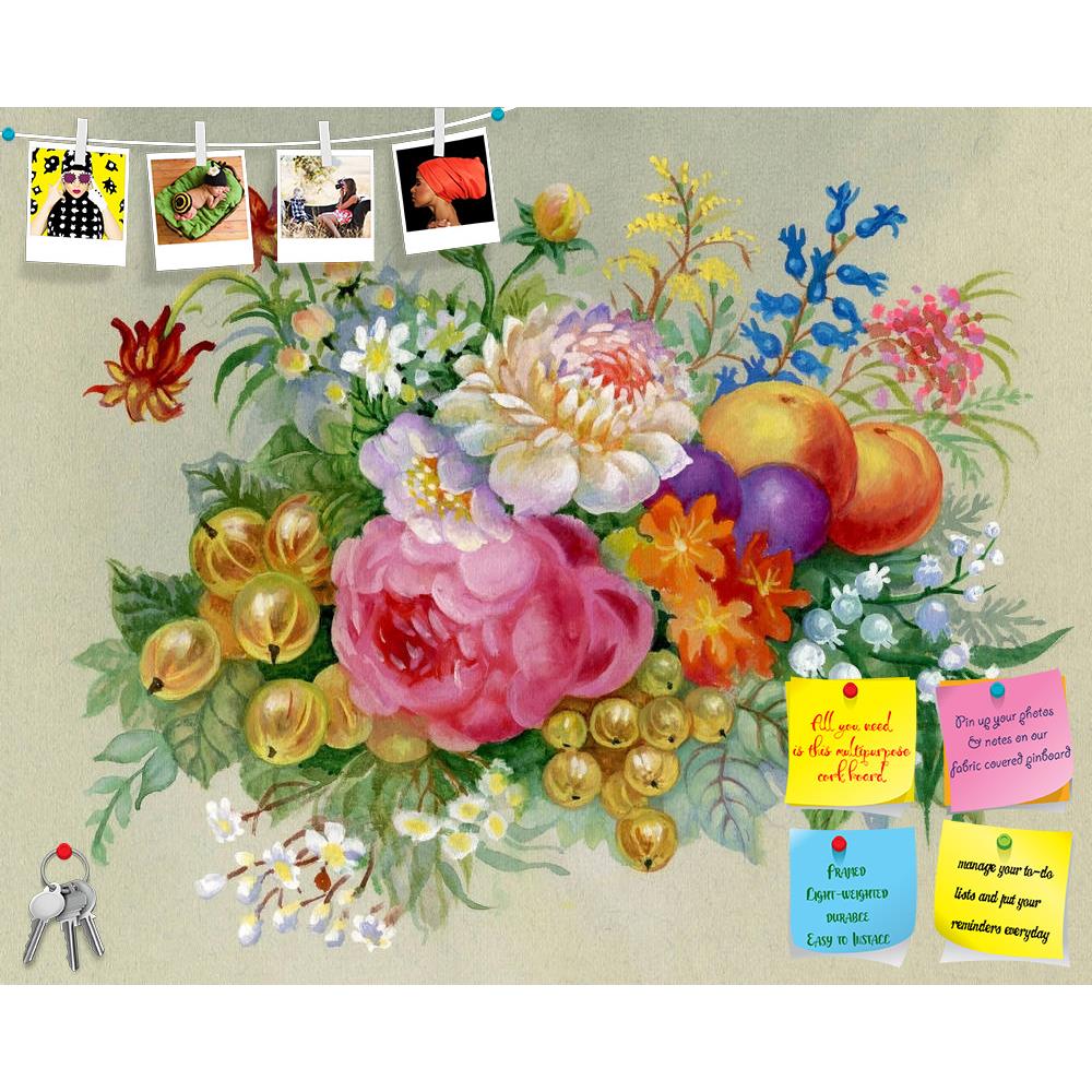 ArtzFolio Flowers & Fruit Printed Bulletin Board Notice Pin Board Soft Board | Frameless-Bulletin Boards Frameless-AZSAO17903066BLB_FL_L-Image Code 5002044 Vishnu Image Folio Pvt Ltd, IC 5002044, ArtzFolio, Bulletin Boards Frameless, Floral, Food & Beverage, Still Life, Fine Art Reprint, flowers, fruit, printed, bulletin, board, notice, pin, soft, frameless, pin up board, push pin board, extra large cork board, big pin board, notice board, small bulletin board, cork board, wall notice board, giant cork boar