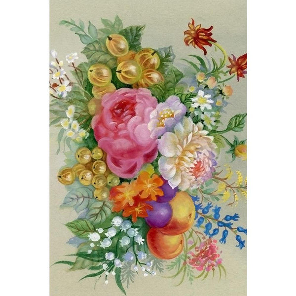 Flowers & Fruit Unframed Paper Poster-Paper Posters Unframed-POS_UN-IC 5002044 IC 5002044, Ancient, Art and Paintings, Botanical, Digital, Digital Art, Drawing, Floral, Flowers, Fruit and Vegetable, Fruits, Graphic, Historical, Illustrations, Medieval, Mother Mary, Nature, Paintings, Patterns, Scenic, Signs, Signs and Symbols, Sketches, Vintage, Watercolour, Wedding, fruit, unframed, paper, wall, poster, art, autumn, background, beautiful, bloom, blossom, bouquet, brushstroke, card, clip, colorful, design, 