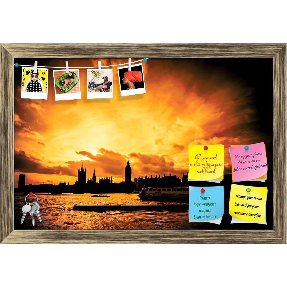 ArtzFolio Blazing London Skyline Sunset, England, UK Printed Bulletin Board Notice Pin Board Soft Board | Framed-Bulletin Boards Framed-AZSAO17925733BLB_FR_L-Image Code 5002047 Vishnu Image Folio Pvt Ltd, IC 5002047, ArtzFolio, Bulletin Boards Framed, Places, Vintage, Photography, blazing, london, skyline, sunset, england, uk, printed, bulletin, board, notice, pin, soft, framed, abstract, river, thames, architecture, big, ben, boat, boats, bridge, bridges, britain, british, building, capital, city, cityscap
