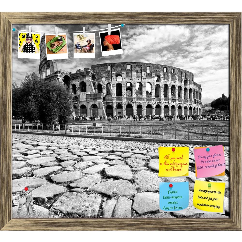 ArtzFolio The Majestic Coliseum Amphitheater, Rome, Italy Printed Bulletin Board Notice Pin Board Soft Board | Framed-Bulletin Boards Framed-AZSAO17926223BLB_FR_L-Image Code 5002048 Vishnu Image Folio Pvt Ltd, IC 5002048, ArtzFolio, Bulletin Boards Framed, Places, Vintage, Photography, the, majestic, coliseum, amphitheater, rome, italy, printed, bulletin, board, notice, pin, soft, framed, column, emperor, julius, caesar, amphitheatre, ancient, archaeology, architecture, big, blue, building, classic, classic