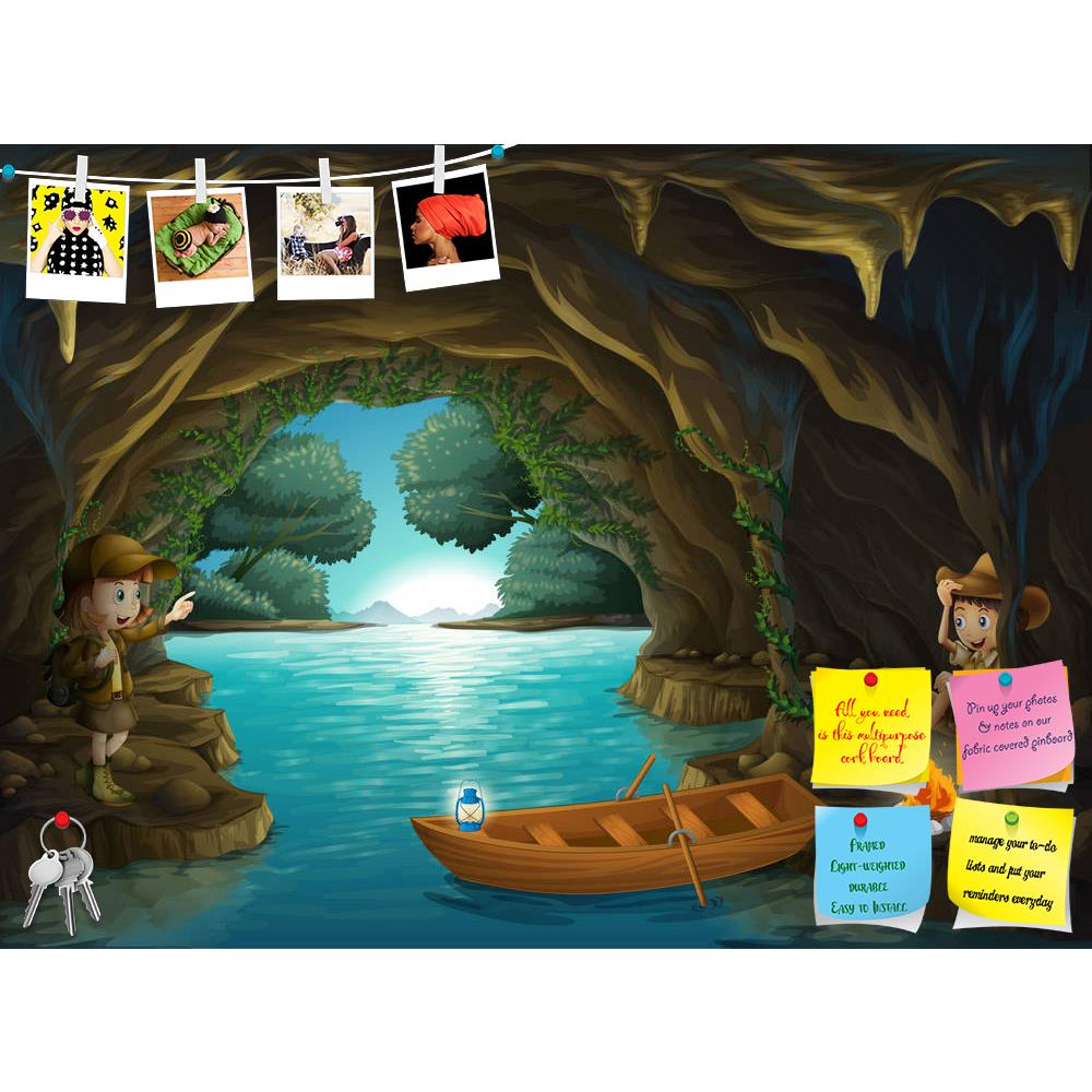 ArtzFolio Young Girl & Boy Inside The Cave Printed Bulletin Board Notice Pin Board Soft Board | Frameless-Bulletin Boards Frameless-AZSAO17927795BLB_FL_L-Image Code 5002049 Vishnu Image Folio Pvt Ltd, IC 5002049, ArtzFolio, Bulletin Boards Frameless, Kids, Digital Art, young, girl, boy, inside, the, cave, printed, bulletin, board, notice, pin, soft, frameless, illustration, pin up board, push pin board, extra large cork board, big pin board, notice board, small bulletin board, cork board, wall notice board,