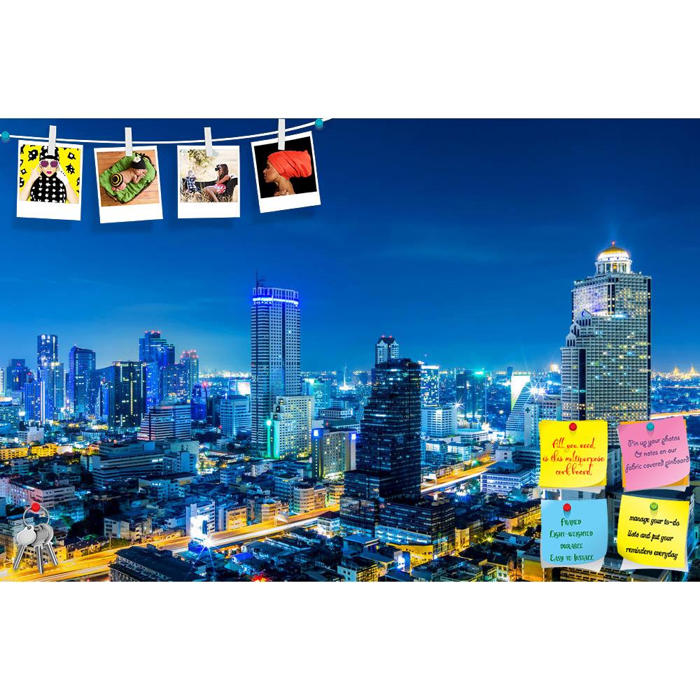 ArtzFolio Landscape Bangkok City, Thailand Printed Bulletin Board Notice Pin Board Soft Board | Frameless-Bulletin Boards Frameless-AZSAO17933230BLB_FL_L-Image Code 5002051 Vishnu Image Folio Pvt Ltd, IC 5002051, ArtzFolio, Bulletin Boards Frameless, Places, Photography, landscape, bangkok, city, thailand, printed, bulletin, board, notice, pin, soft, frameless, modern, building, twilight, high, angle, boat, hotel, sky, tower, travel, water, architecture, asia, blue, bridge, business, capital, center, citysc