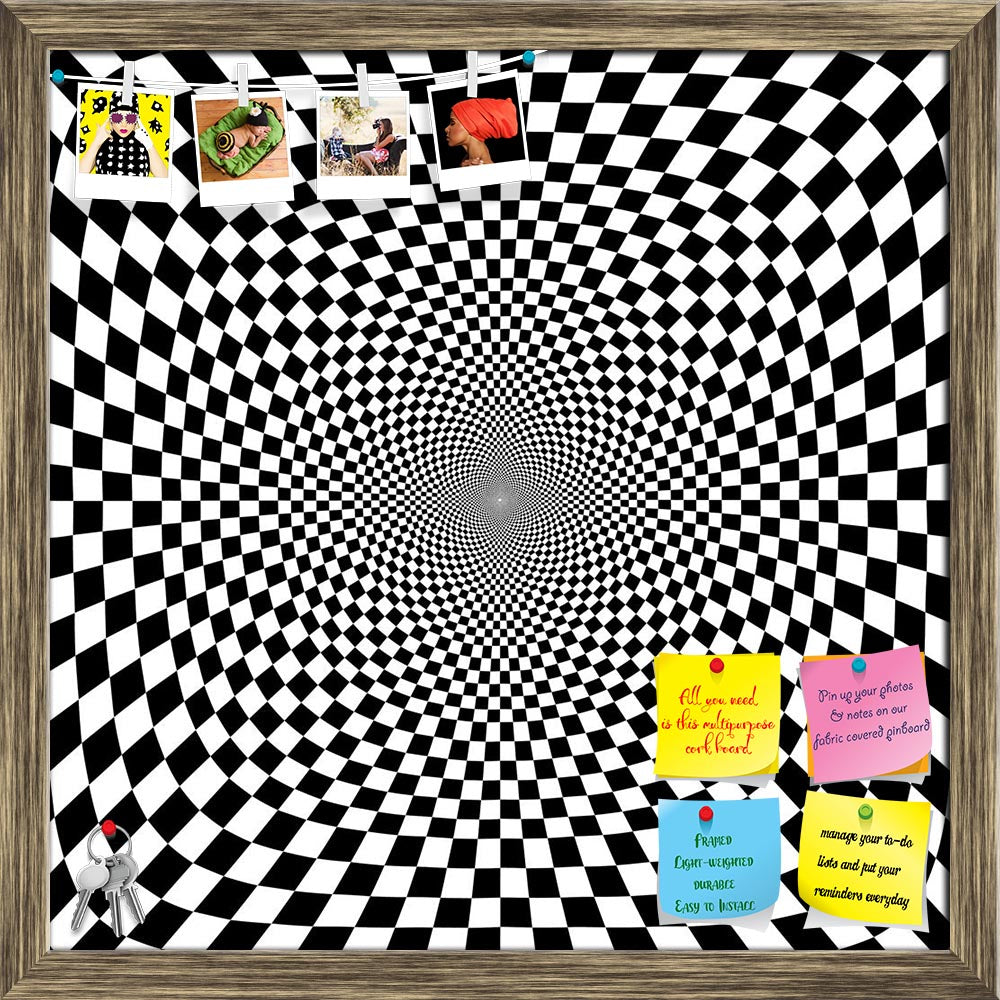 ArtzFolio Black & White Chess Printed Bulletin Board Notice Pin Board Soft Board | Framed-Bulletin Boards Framed-AZSAO17967447BLB_FR_L-Image Code 5002059 Vishnu Image Folio Pvt Ltd, IC 5002059, ArtzFolio, Bulletin Boards Framed, Abstract, Digital Art, black, white, chess, printed, bulletin, board, notice, pin, soft, framed, optical, illusion, background, pin up board, push pin board, extra large cork board, big pin board, notice board, small bulletin board, cork board, wall notice board, giant cork board, b