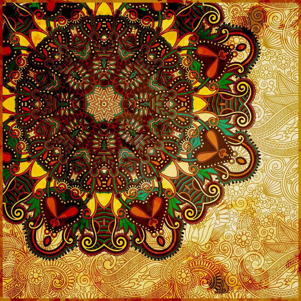 Ornamental Circle With Floral Background Canvas Painting Synthetic Frame-Paintings MDF Framing-AFF_FR-IC 5002069 IC 5002069, Botanical, Circle, Decorative, Digital, Digital Art, Floral, Flowers, French, Graphic, Illustrations, Nature, Patterns, Retro, Signs, Signs and Symbols, Victorian, Wedding, ornamental, with, background, canvas, painting, synthetic, frame, antique, aristocratic, border, card, classical, cover, decor, decorating, design, elegance, element, emblem, engraving, flower, grunge, identity, il