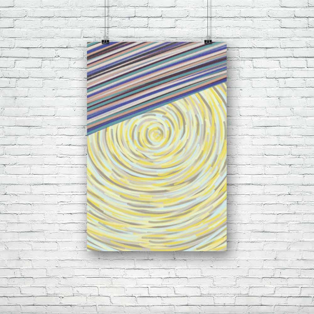 Abstract Artwork D74 Unframed Paper Poster - Paper Posters Unframed - ArtzFolio.com