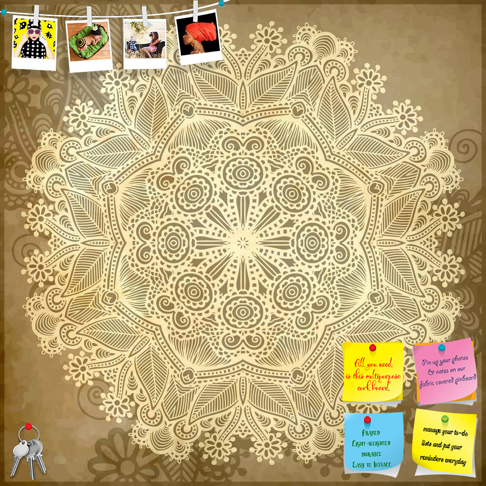 ArtzFolio Circle Lace Ornament Printed Bulletin Board Notice Pin Board Soft Board | Frameless-Bulletin Boards Frameless-AZSAO18051994BLB_FL_L-Image Code 5002079 Vishnu Image Folio Pvt Ltd, IC 5002079, ArtzFolio, Bulletin Boards Frameless, Abstract, Digital Art, circle, lace, ornament, printed, bulletin, board, notice, pin, soft, frameless, round, ornamental, geometric, doily, pattern, pin up board, push pin board, extra large cork board, big pin board, notice board, small bulletin board, cork board, wall no