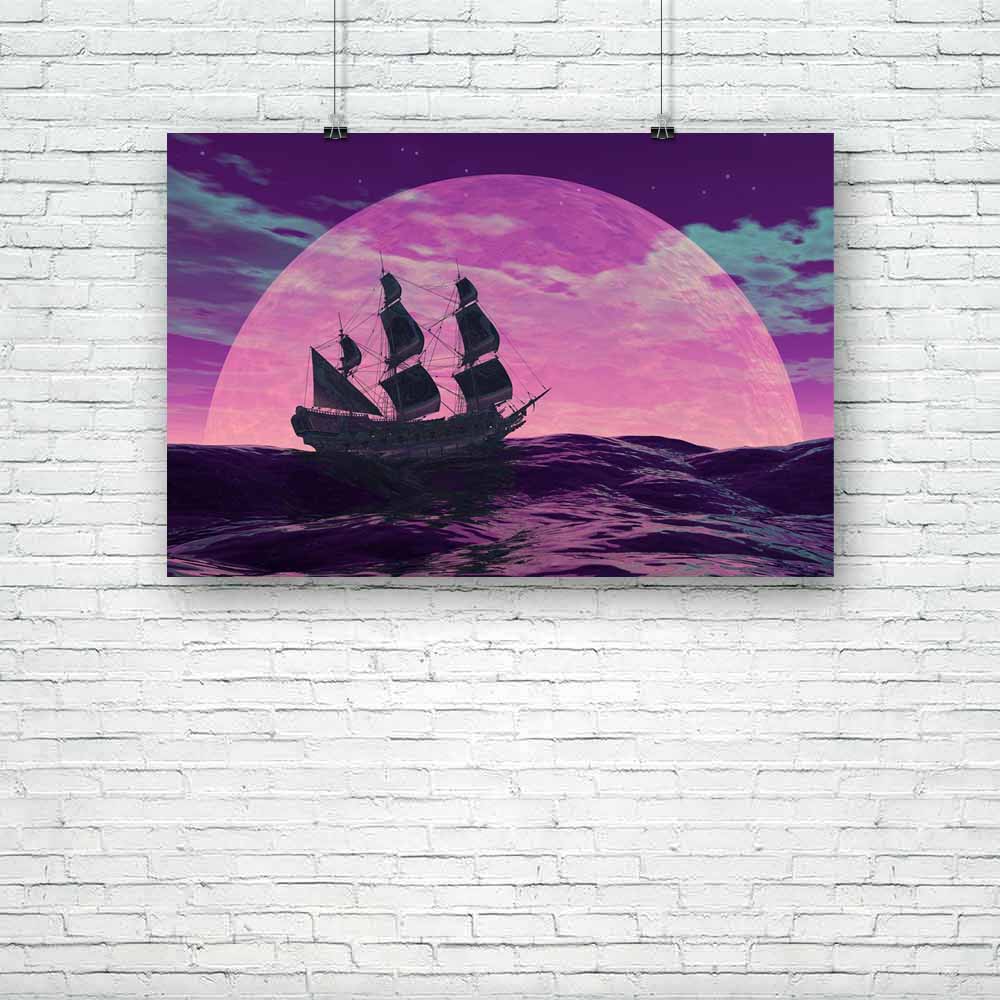 Flying Dutchman Unframed Paper Poster-Paper Posters Unframed-POS_UN-IC 5002081 IC 5002081, Automobiles, Boats, Nautical, Sports, Transportation, Travel, Vehicles, flying, dutchman, unframed, paper, poster, pirate, ship, abandoned, adventure, boat, brigand, clouds, corsair, cruise, dark, fairy, frigate, full, ghost, marine, maritime, mercenary, moon, moonlight, moonlit, mysterious, naval, night, ocean, old, outlaw, phantom, piracy, privateer, raider, sailboat, sailing, scary, sea, sky, storm, transport, trea