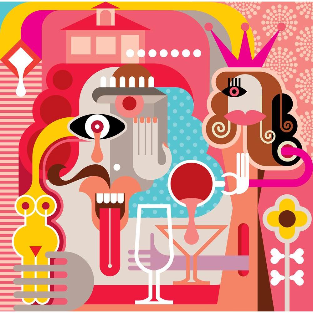 Modern Fine Art Canvas Painting Synthetic Frame-Paintings MDF Framing-AFF_FR-IC 5002131 IC 5002131, Abstract Expressionism, Abstracts, Art and Paintings, Botanical, Fine Art Reprint, Floral, Flowers, Illustrations, Individuals, Modern Art, Nature, Old Masters, Portraits, Semi Abstract, modern, fine, art, canvas, painting, synthetic, frame, abstract, blue, cocktail, composition, drink, drop, eye, flower, glass, hand, illustration, man, martini, meeting, party, picasso, pink, portrait, queen, red, relationshi