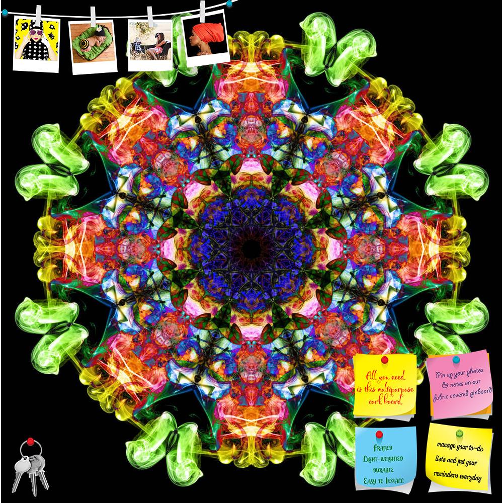 ArtzFolio Colorful Fractal Smoke Pattern Printed Bulletin Board Notice Pin Board Soft Board | Frameless-Bulletin Boards Frameless-AZSAO18320161BLB_FL_L-Image Code 5002134 Vishnu Image Folio Pvt Ltd, IC 5002134, ArtzFolio, Bulletin Boards Frameless, Abstract, Digital Art, colorful, fractal, smoke, pattern, printed, bulletin, board, notice, pin, soft, frameless, kaleidoscope, forms, pin up board, push pin board, extra large cork board, big pin board, notice board, small bulletin board, cork board, wall notice