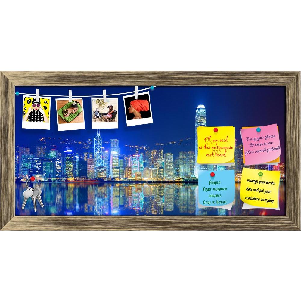 ArtzFolio Hong Kong Island From Kowloon D1 Printed Bulletin Board Notice Pin Board Soft Board | Framed-Bulletin Boards Framed-AZSAO18332451BLB_FR_L-Image Code 5002136 Vishnu Image Folio Pvt Ltd, IC 5002136, ArtzFolio, Bulletin Boards Framed, Places, Photography, hong, kong, island, from, kowloon, d1, printed, bulletin, board, notice, pin, soft, framed, hk, skyline, city, cityscape, china, harbor, victoria, peak, landmarks, asia, asian, metropolis, metropolitan, megalopolis, nightscape, night, evening, urban