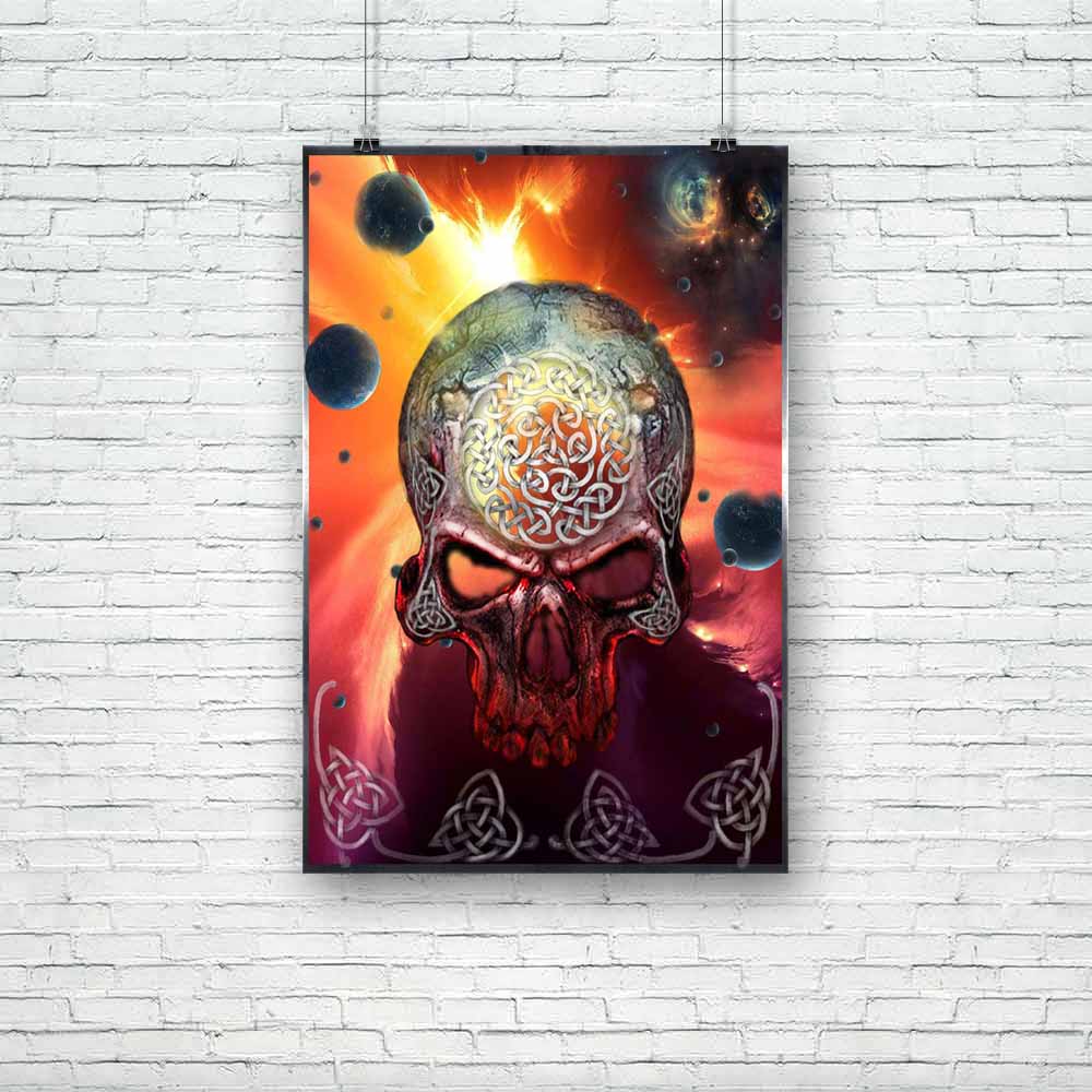 Skull Unframed Paper Poster-Paper Posters Unframed-POS_UN-IC 5002143 IC 5002143, Black, Black and White, Celtic, Fresco, Illustrations, Maps, Space, Stars, White, Metallic, skull, unframed, paper, poster, tattoo, background, balance, blue, card, dead, death, decor, decoration, faience, flyers, fractal, frame, frieze, gradient, illustration, image, invitation, letter, s, letterhead, light, map, metal, parfum, psychedelic, red, sf, tattooed, ticket, visitor, watermark, web, artzfolio, posters, wall posters, p
