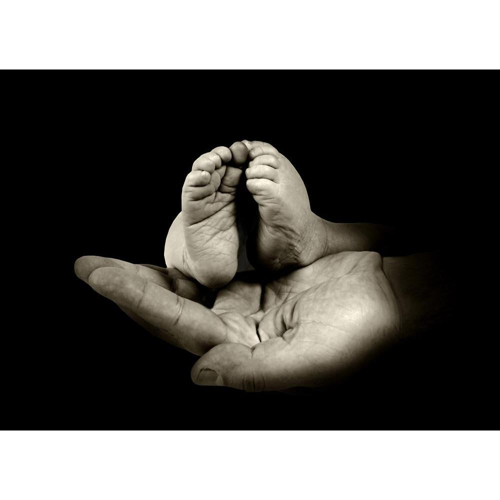 Babys Foots In Father Hands Canvas Painting Synthetic Frame-Paintings MDF Framing-AFF_FR-IC 5002145 IC 5002145, Art and Paintings, Asian, Baby, Black, Black and White, Children, Family, Health, Hearts, Kids, Love, Parents, People, Romance, White, babys, foots, in, father, hands, canvas, painting, synthetic, frame, affectionate, babies, background, barefoot, beginning, birth, boy, care, caucasian, child, childhood, doctor, feet, fingers, foot, hand, healthy, heart, heel, human, infancy, infant, isolated, kid