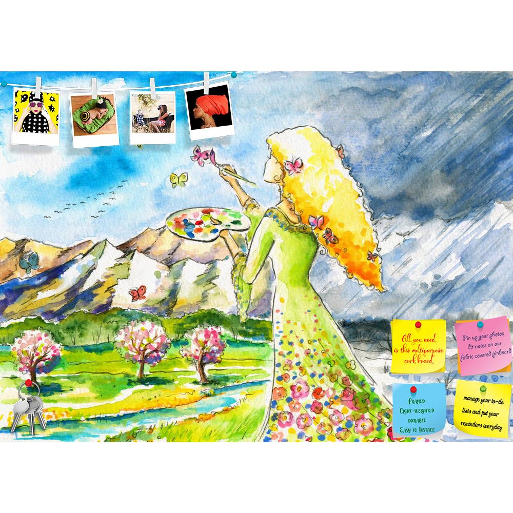 ArtzFolio Nature Artwork Landscape Printed Bulletin Board Notice Pin Board Soft Board | Frameless-Bulletin Boards Frameless-AZSAO18467877BLB_FL_L-Image Code 5002153 Vishnu Image Folio Pvt Ltd, IC 5002153, ArtzFolio, Bulletin Boards Frameless, Landscapes, Fine Art Reprint, nature, artwork, landscape, printed, bulletin, board, notice, pin, soft, frameless, mrs, painting, new,spring, colors, pin up board, push pin board, extra large cork board, big pin board, notice board, small bulletin board, cork board, wal