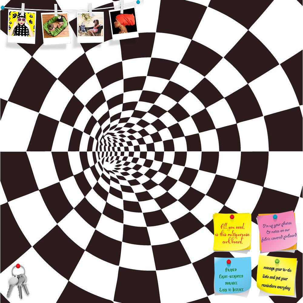 ArtzFolio Spiral Tunnel Printed Bulletin Board Notice Pin Board Soft Board | Frameless-Bulletin Boards Frameless-AZSAO18478105BLB_FL_L-Image Code 5002155 Vishnu Image Folio Pvt Ltd, IC 5002155, ArtzFolio, Bulletin Boards Frameless, Abstract, Digital Art, spiral, tunnel, printed, bulletin, board, notice, pin, soft, frameless, black, white, pin up board, push pin board, extra large cork board, big pin board, notice board, small bulletin board, cork board, wall notice board, giant cork board, bulletin board, o