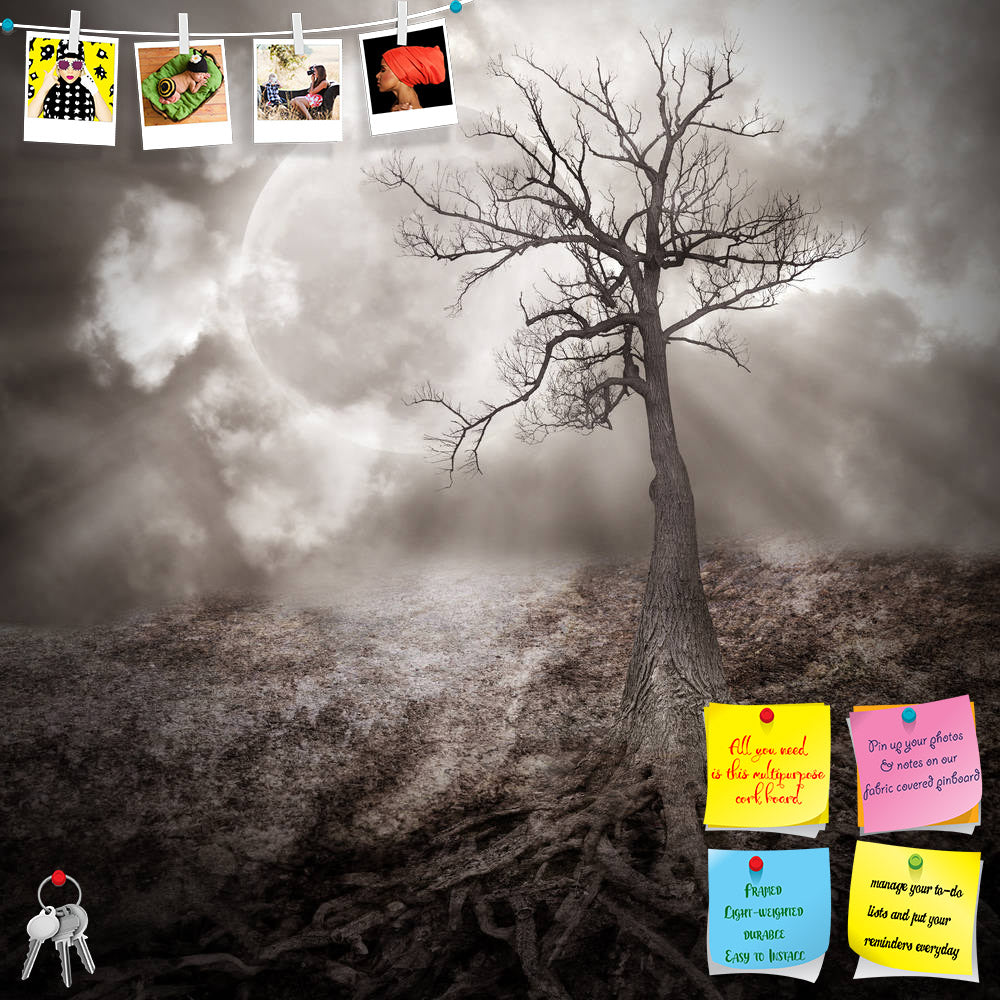 ArtzFolio Old Dark Roots Printed Bulletin Board Notice Pin Board Soft Board | Frameless-Bulletin Boards Frameless-AZSAO18545487BLB_FL_L-Image Code 5002162 Vishnu Image Folio Pvt Ltd, IC 5002162, ArtzFolio, Bulletin Boards Frameless, Landscapes, Photography, old, dark, roots, printed, bulletin, board, notice, pin, soft, frameless, a, tree, alone, woods, large, growing, dry, landscape, against, full, moon, clouds, sky, sad, scary, time, concept, pin up board, push pin board, extra large cork board, big pin bo