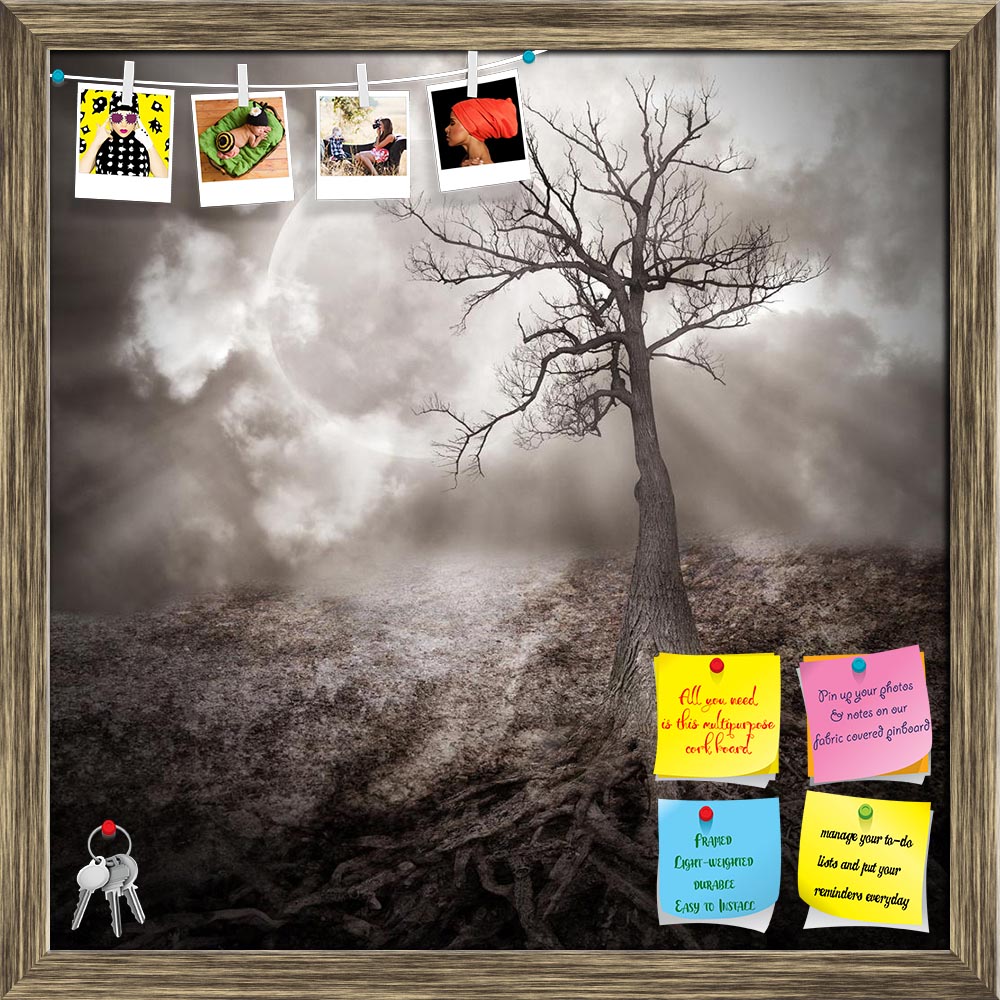ArtzFolio Old Dark Roots Printed Bulletin Board Notice Pin Board Soft Board | Framed-Bulletin Boards Framed-AZSAO18545487BLB_FR_L-Image Code 5002162 Vishnu Image Folio Pvt Ltd, IC 5002162, ArtzFolio, Bulletin Boards Framed, Landscapes, Photography, old, dark, roots, printed, bulletin, board, notice, pin, soft, framed, a, tree, alone, woods, large, growing, dry, landscape, against, full, moon, clouds, sky, sad, scary, time, concept, pin up board, push pin board, extra large cork board, big pin board, notice 