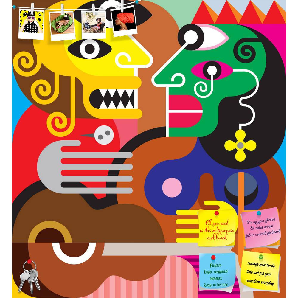 ArtzFolio Modern Fine Art D2 Printed Bulletin Board Notice Pin Board Soft Board | Frameless-Bulletin Boards Frameless-AZSAO18630178BLB_FL_L-Image Code 5002169 Vishnu Image Folio Pvt Ltd, IC 5002169, ArtzFolio, Bulletin Boards Frameless, Abstract, Surrealism, Digital Art, modern, fine, art, d2, printed, bulletin, board, notice, pin, soft, frameless, woman, man, vector, illustration, gypsy, jealous, husband, pin up board, push pin board, extra large cork board, big pin board, notice board, small bulletin boar